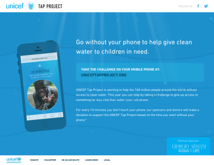 UNICEF Tap Project