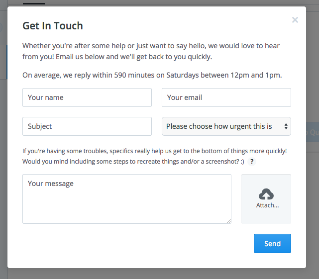 buffer - contact form