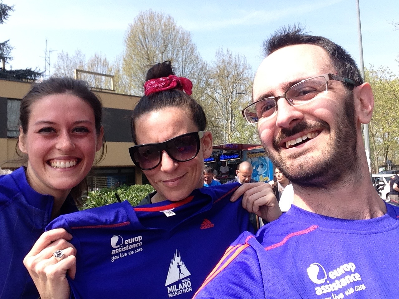 Sorrisi da #cityrunners alla fine della #secondafrazione. 