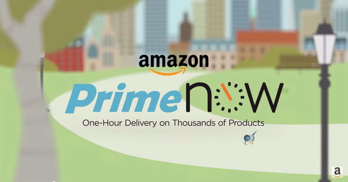 Amazon Prime now arriva a Londra