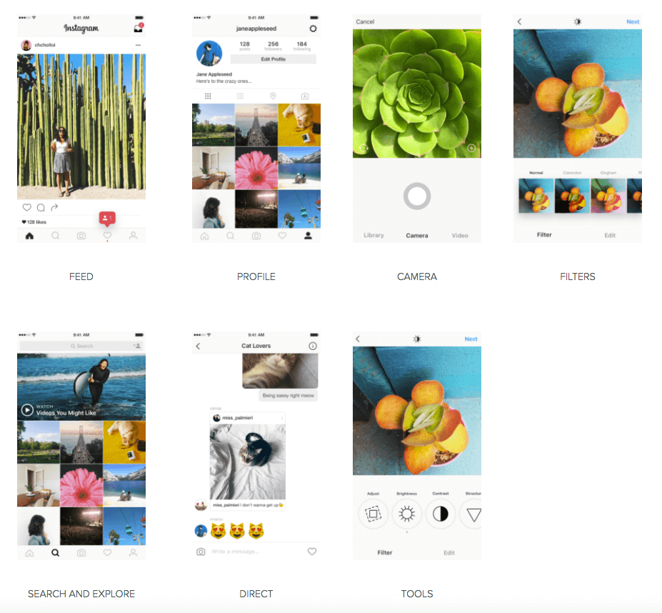 instagram app new look