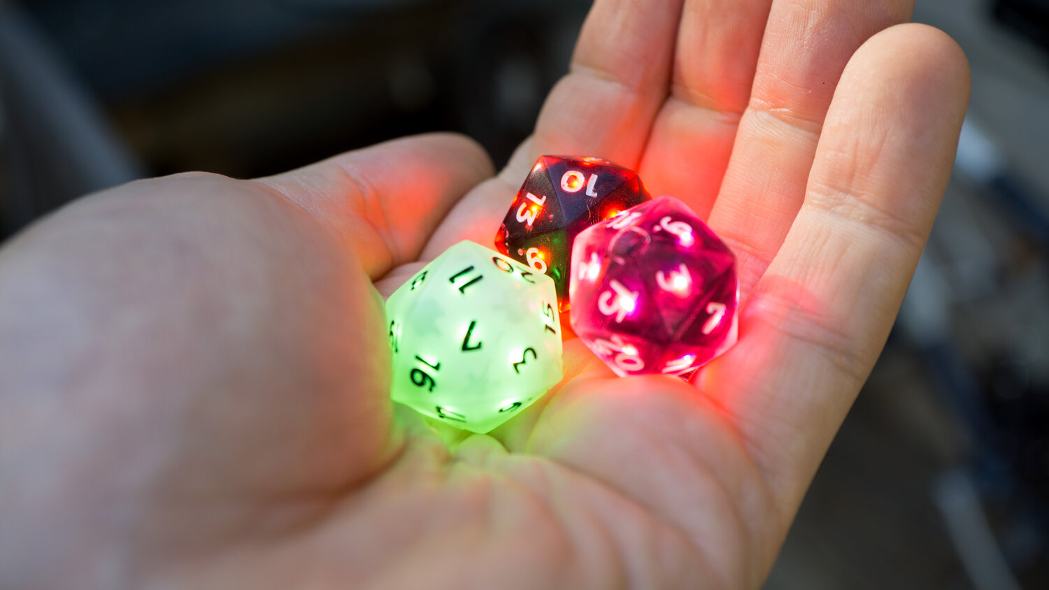 Pixels dice